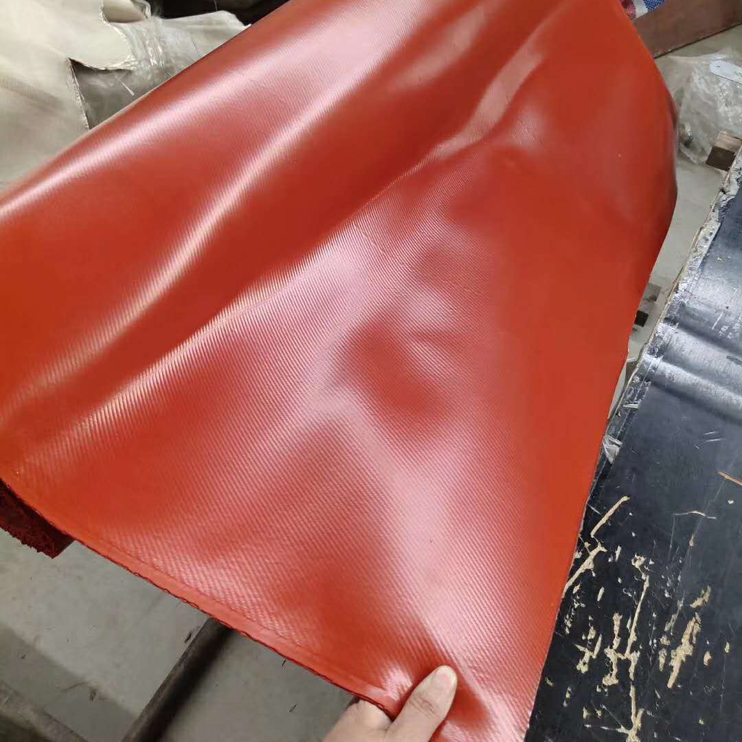 生产硅钛防火胶布 定做各种颜色三防布 元恒阻燃涂覆防火布