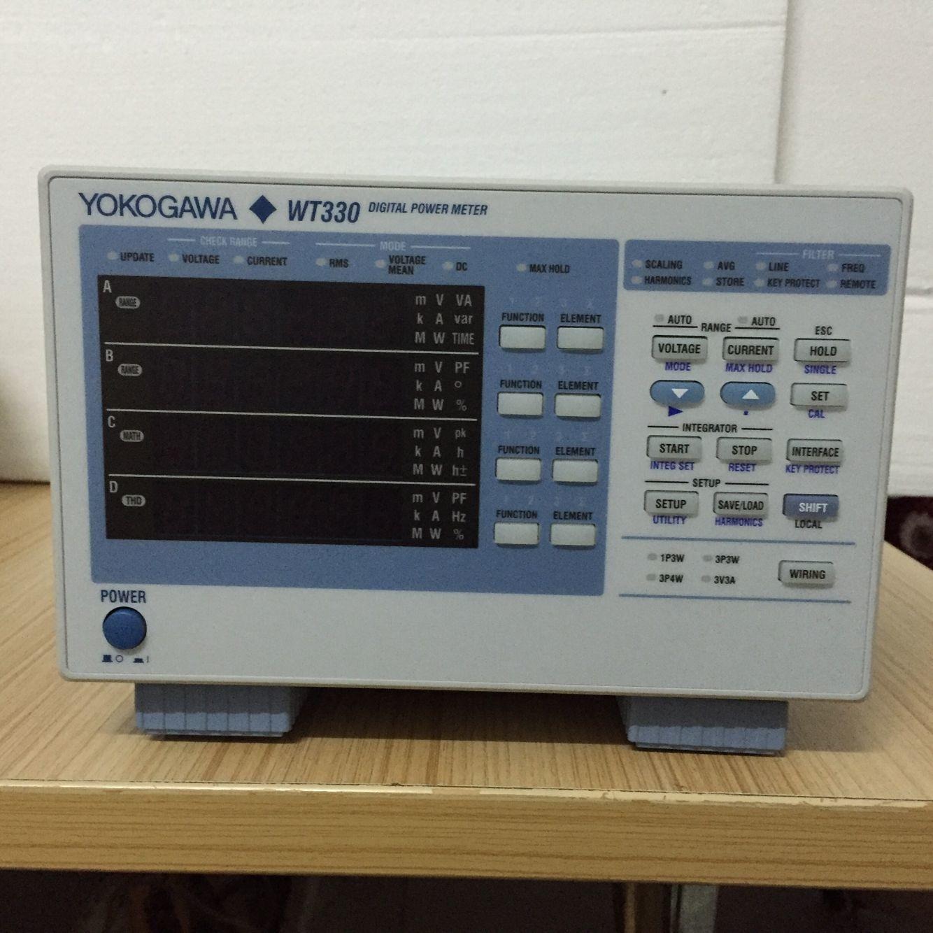 日本横河 数字功率计 WT330数字功率计 YOKOGAWA数字功率计 深圳科瑞