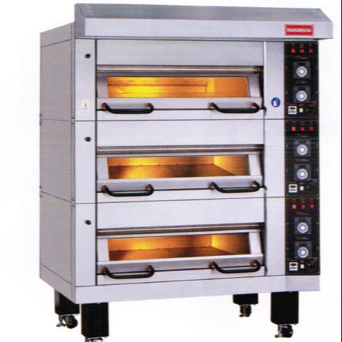 THUNDERBIRD电烤箱三层六盘面包烘赔店设备烤炉TBDO-1000EC