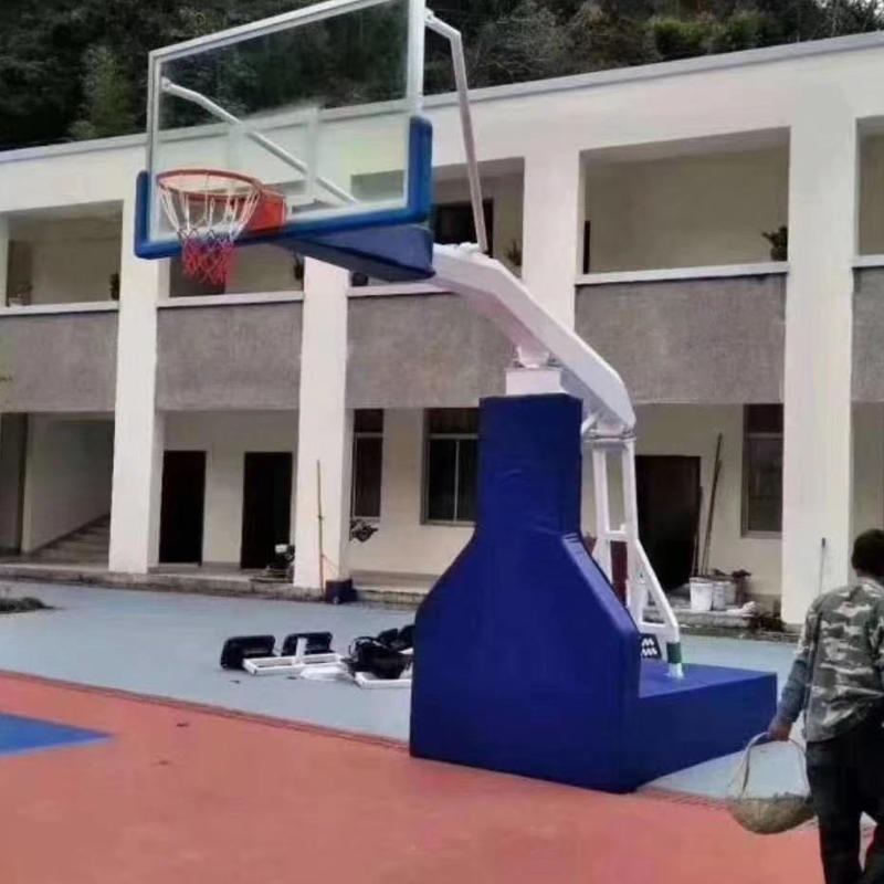 浙江杭州金伙伴体育设施直销 平箱篮球架 凹箱篮球架 儿童篮球架价格优廉