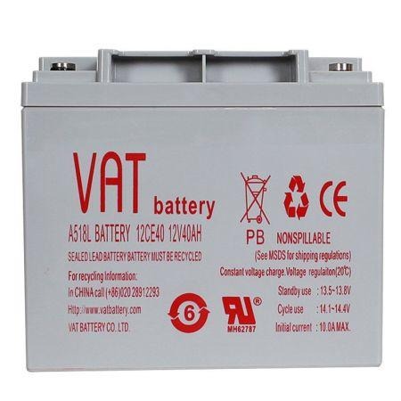 VAT蓄电池VI40-12威艾特12V40AH/12CE40阀控铅酸蓄电池价格