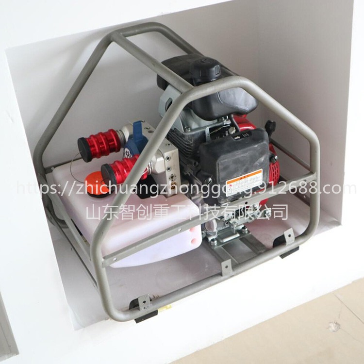 智创zc-1 液压机动泵 双输出液压机动泵加工超高压液压泵用途
