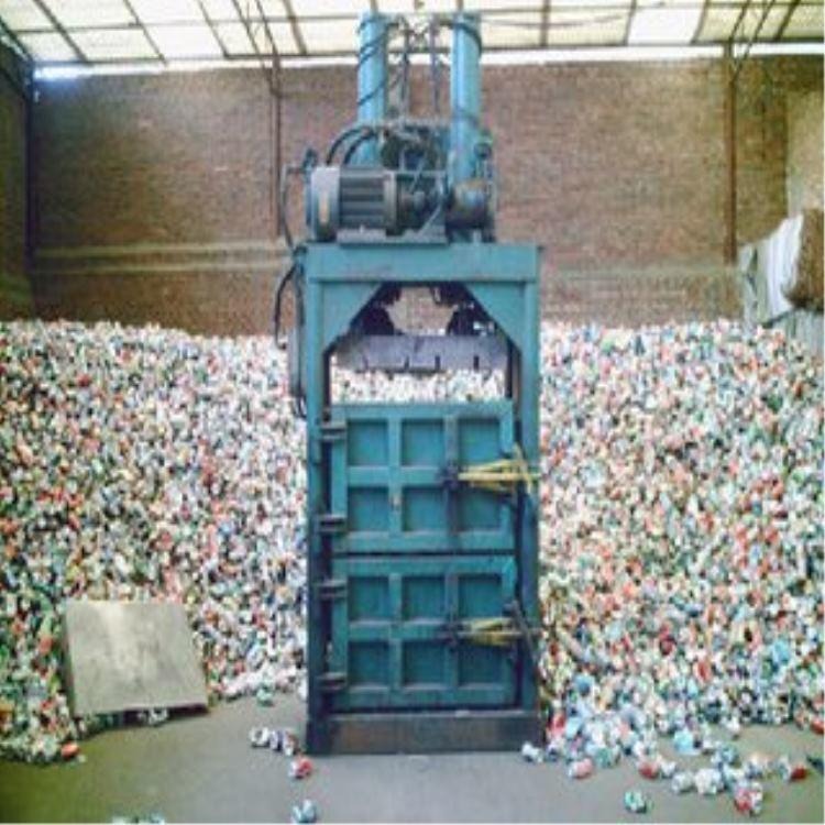 圣嘉新款立式液压打包机 液压棉花打包机 废塑料打包机生产厂家