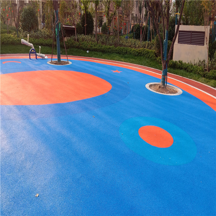 奥美佳 塑胶地板 篮球场塑胶地面 防滑地板胶
