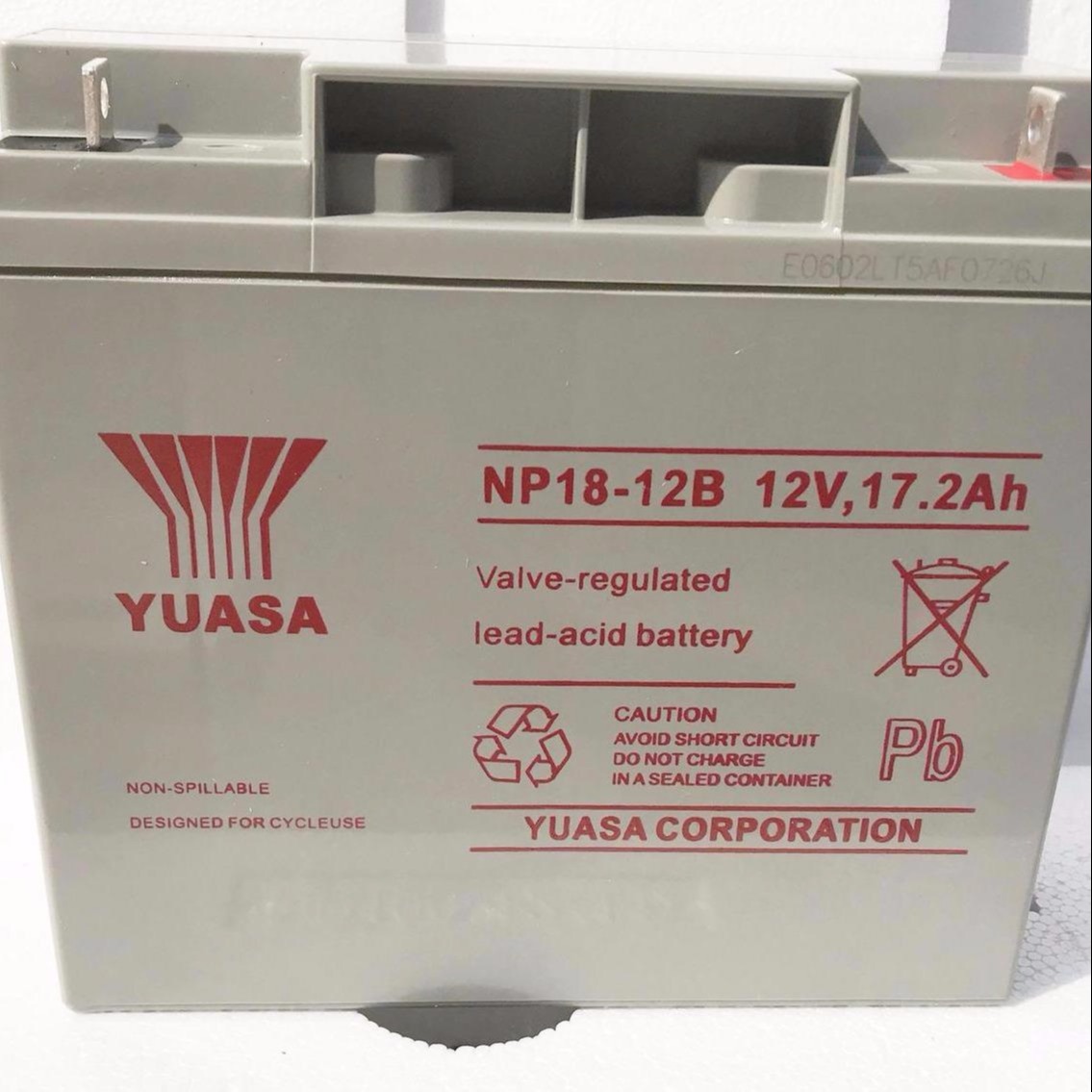 汤浅蓄电池NP17-12 汤浅12V17AH蓄电池 铅酸免维护蓄电池