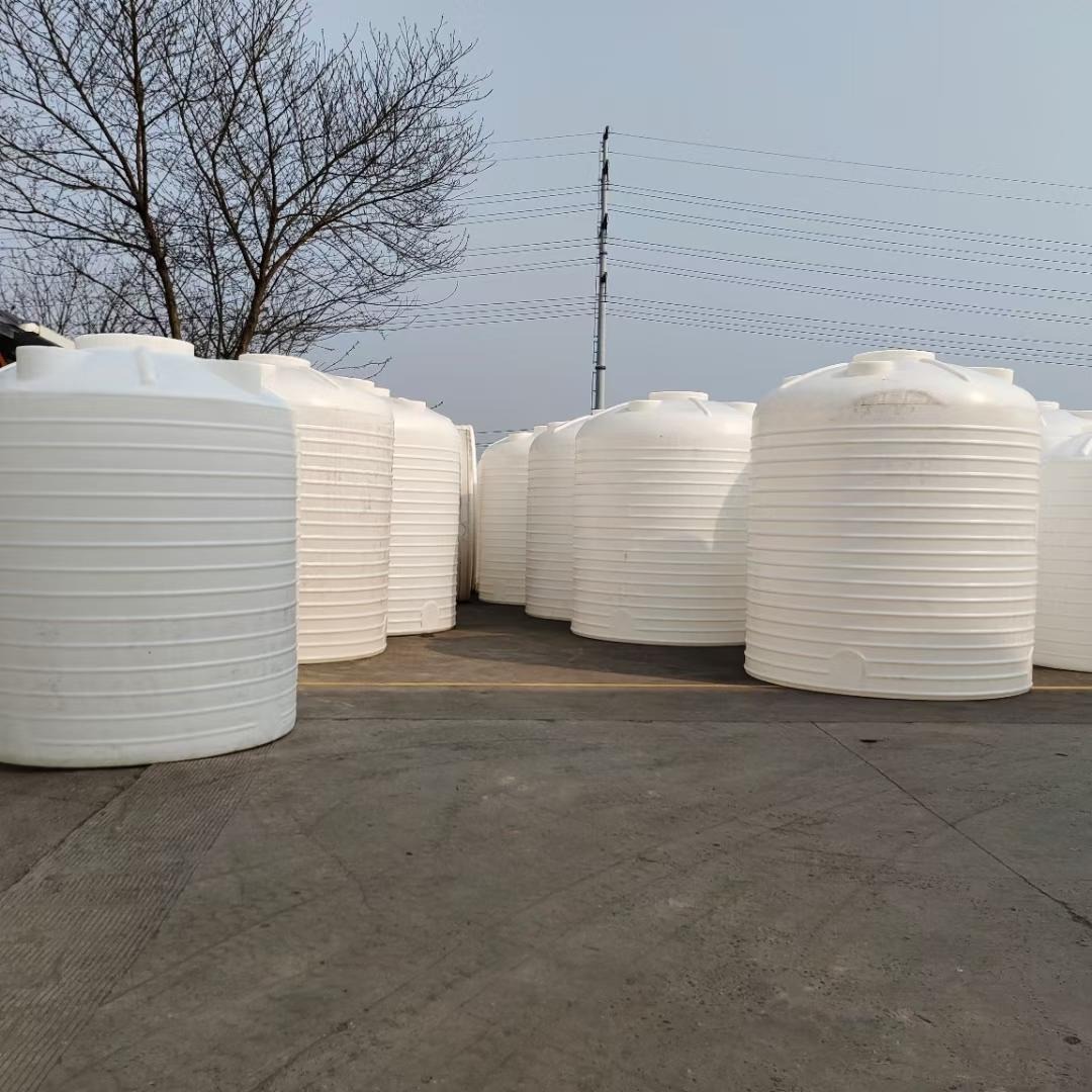 广东5吨工程建筑蓄水水箱 工地生活民用塑料桶 平底立式5000L塑胶储罐