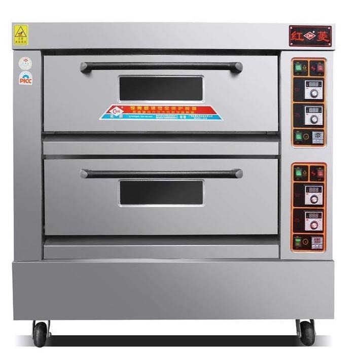 红菱烤箱两层四盘电烤箱面包烘焙店配套烤箱XYF-2KA-T型 厂家直销