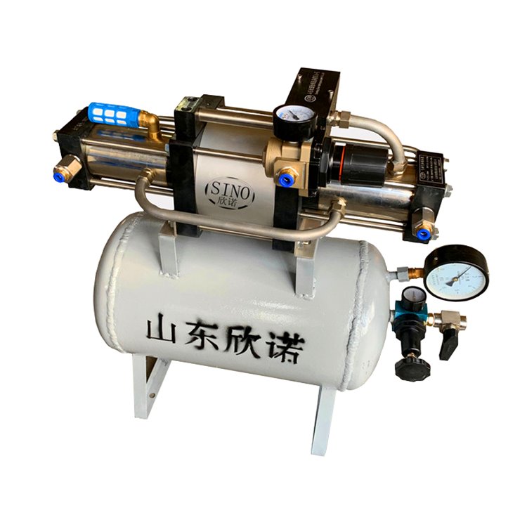 欣诺DTD系列空气增压泵流量大脉冲小 型号多气动流体增压设备