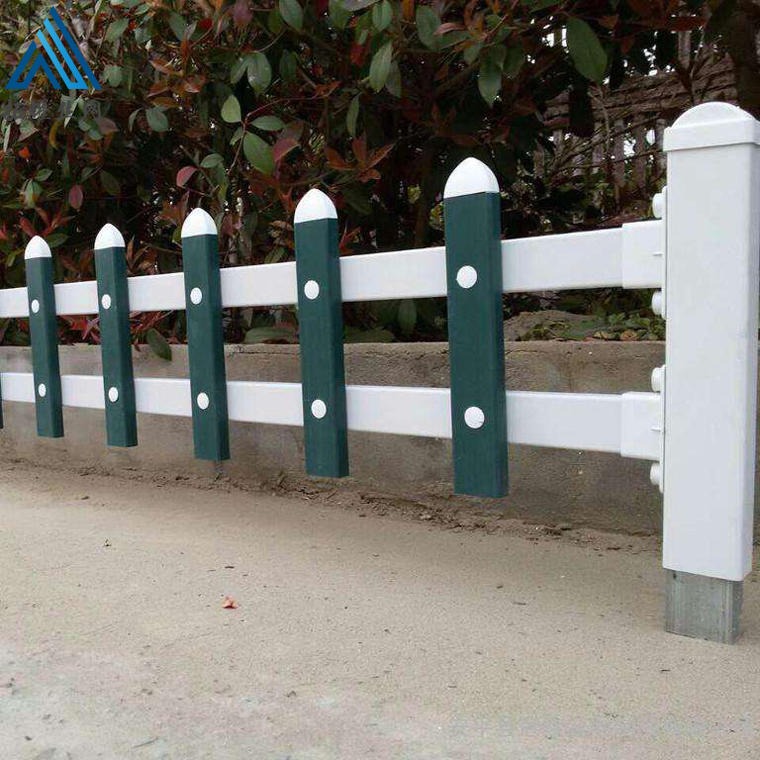 拓耀现货供应，公园绿化塑钢栅栏，社区园艺花坛围栏
