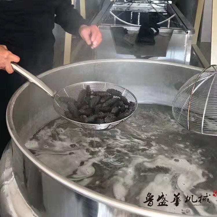 现货供应山楂罐头夹层锅 肉类腌渍蒸煮锅 红烧海螺炒锅夹层锅