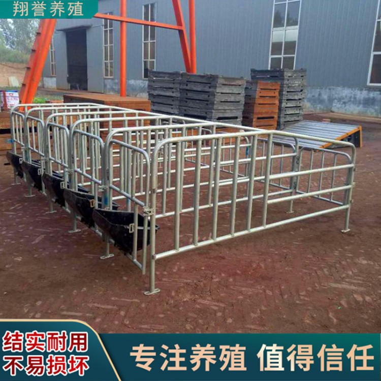 分娩床定位栏厂家 单体简易式产床 养殖保育两用设备 翔誉