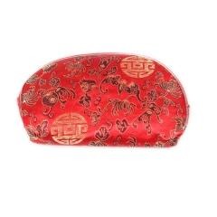 红素中国风 丝绸收纳零钱包 100件起订不单独零售