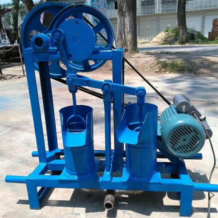奥莱双桶泥浆泵   电动反循环抽水泵   打井机污泥泵图片