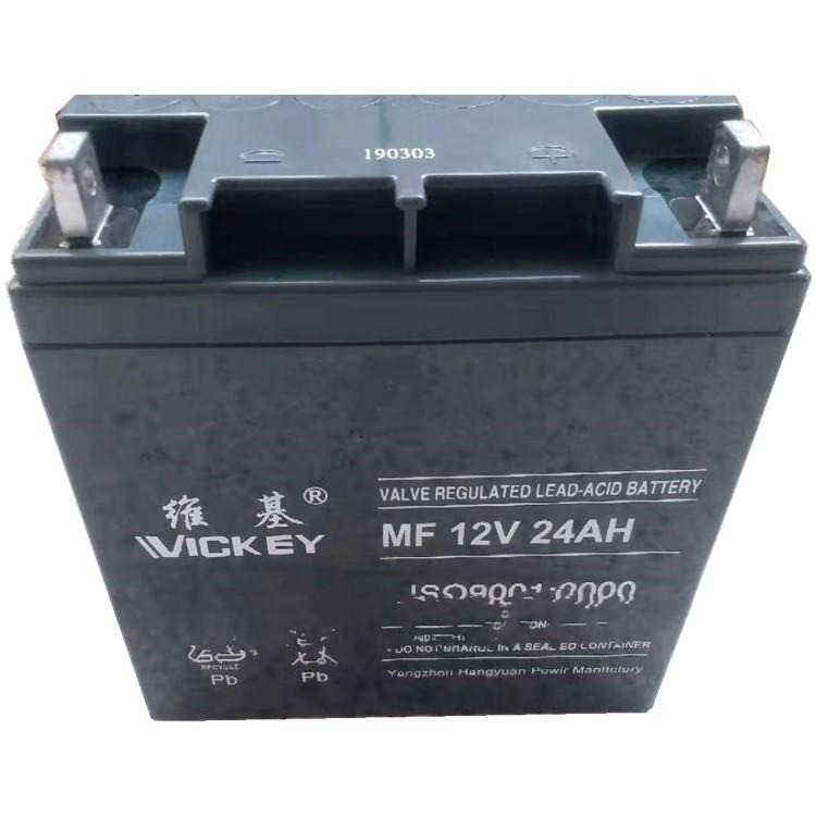 VICKEY蓄电池MF12-24 12V24AH直流屏UPS电源EPS电池图片