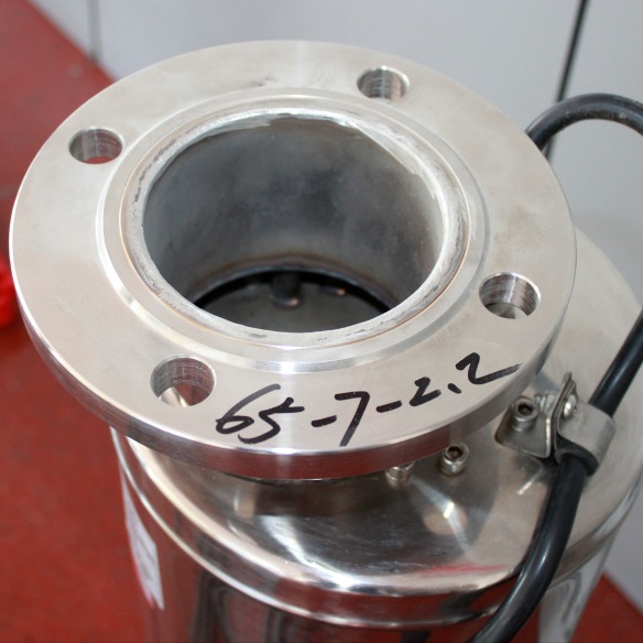 QN65-7-2.2全不锈钢耐腐蚀潜污泵 三相带浮球潜水泵