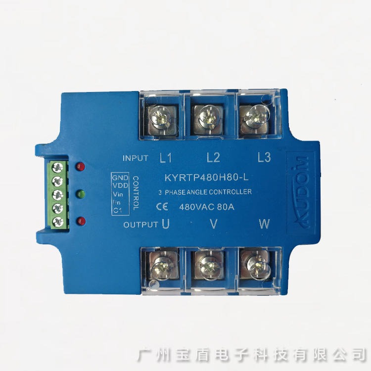 库顿 KUDOM KYRTP480H80-L 可控硅调压模块 调压器 三相调压模块