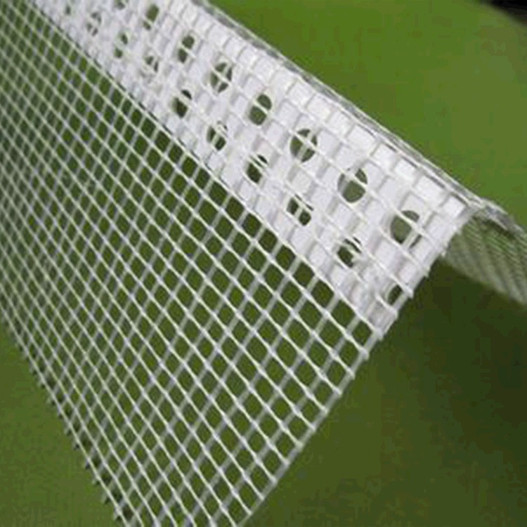 正阔源护角网 保护外墙角转角网格布 建材用pvc塑料网