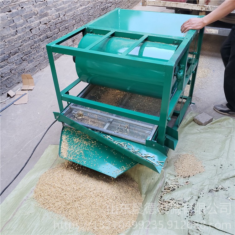 晨德 中药颗粒除杂机 吸风式水稻谷子去石筛选机 家用小米大米清选机