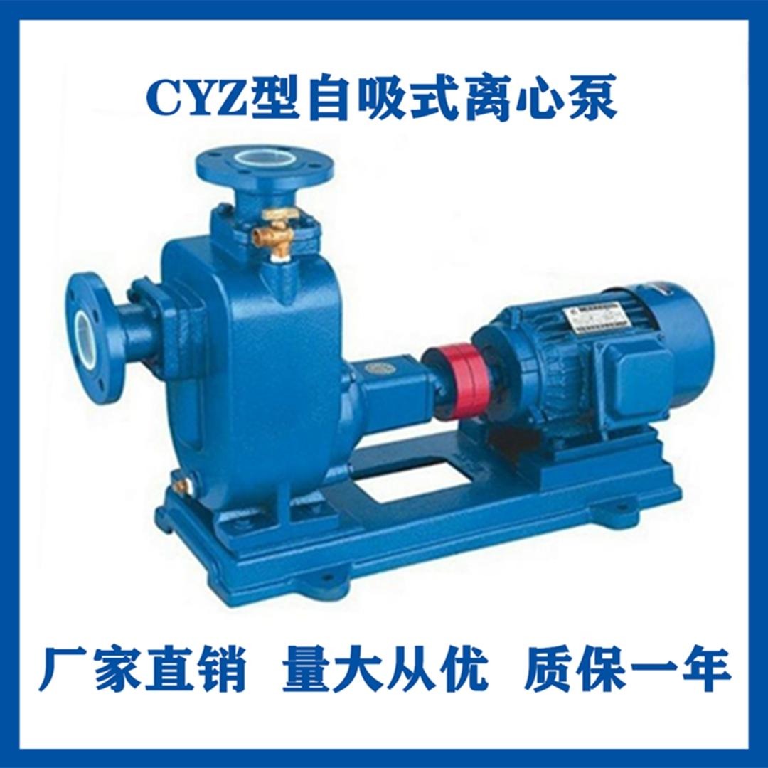 自吸式水泵 离心式抽水泵 管道自吸泵 CYZ型自吸式离心泵