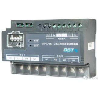 海湾GST-DJ-S63交流三相电压电流传感器_安装接线示意图