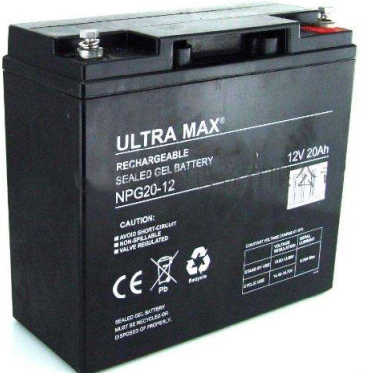 英国ULTRAMAX蓄电池NP9-12船舶信号灯UPS EPS应急电源12V9AH