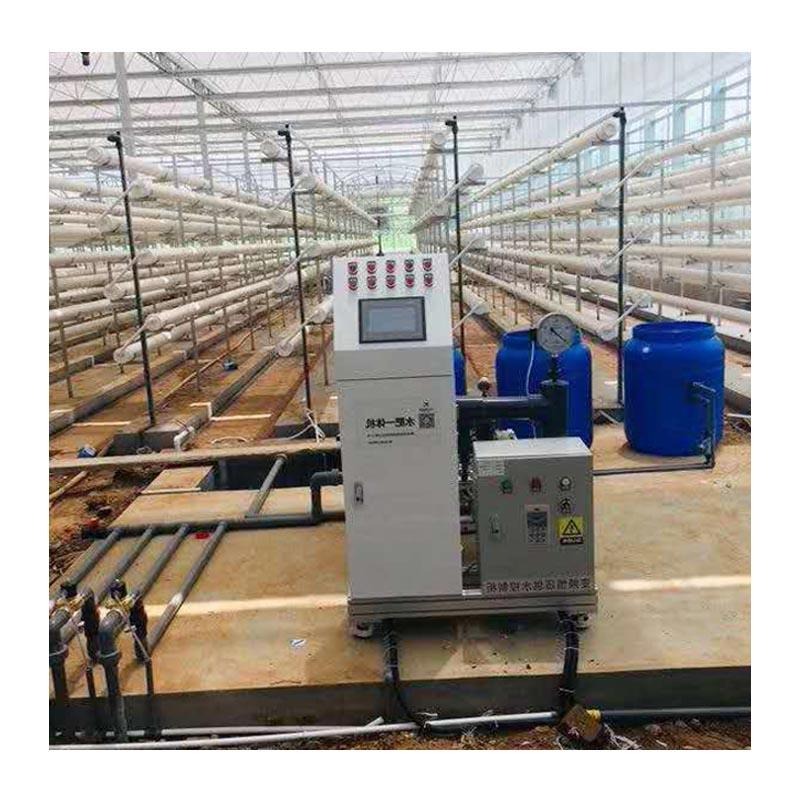 冬暖棚灌溉全自动运行水肥施肥机 精量EC PH自动配肥水肥机造价图片