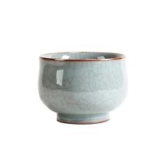 红素陶瓷茶碗茶盏主人杯单杯 50件起订不单独零售