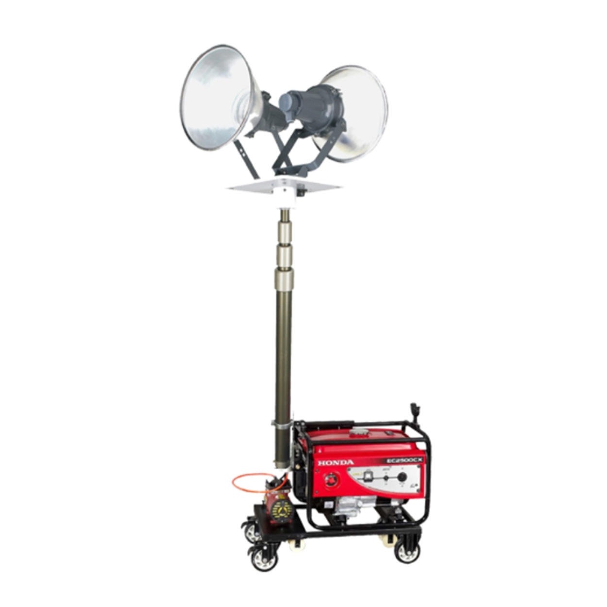 SFW6110B遥控自动升降工作灯 柴汽油发电机应急照明装置  夜间野外应急移动照明车  SFW6110C自动升降工作灯