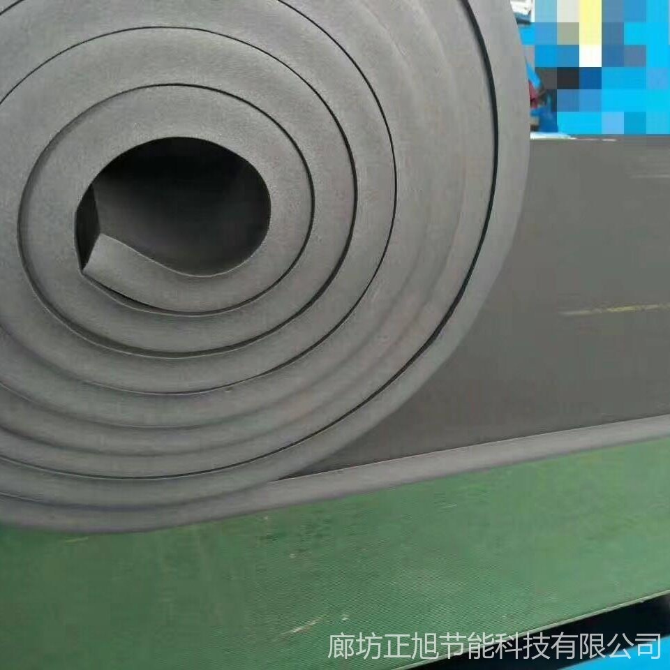厂家直销风管保温B1级橡塑板 自粘铝箔阳光房耐高温隔音橡塑板 楼顶隔热橡塑板图片