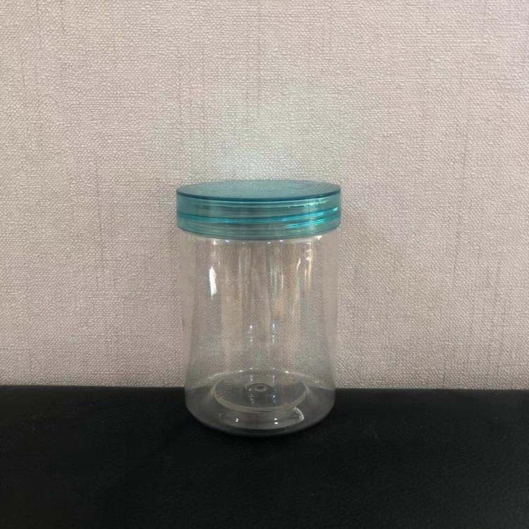 透明储物罐 博傲塑料 广口瓶罐 透明干果食品罐 大容量塑料食品罐