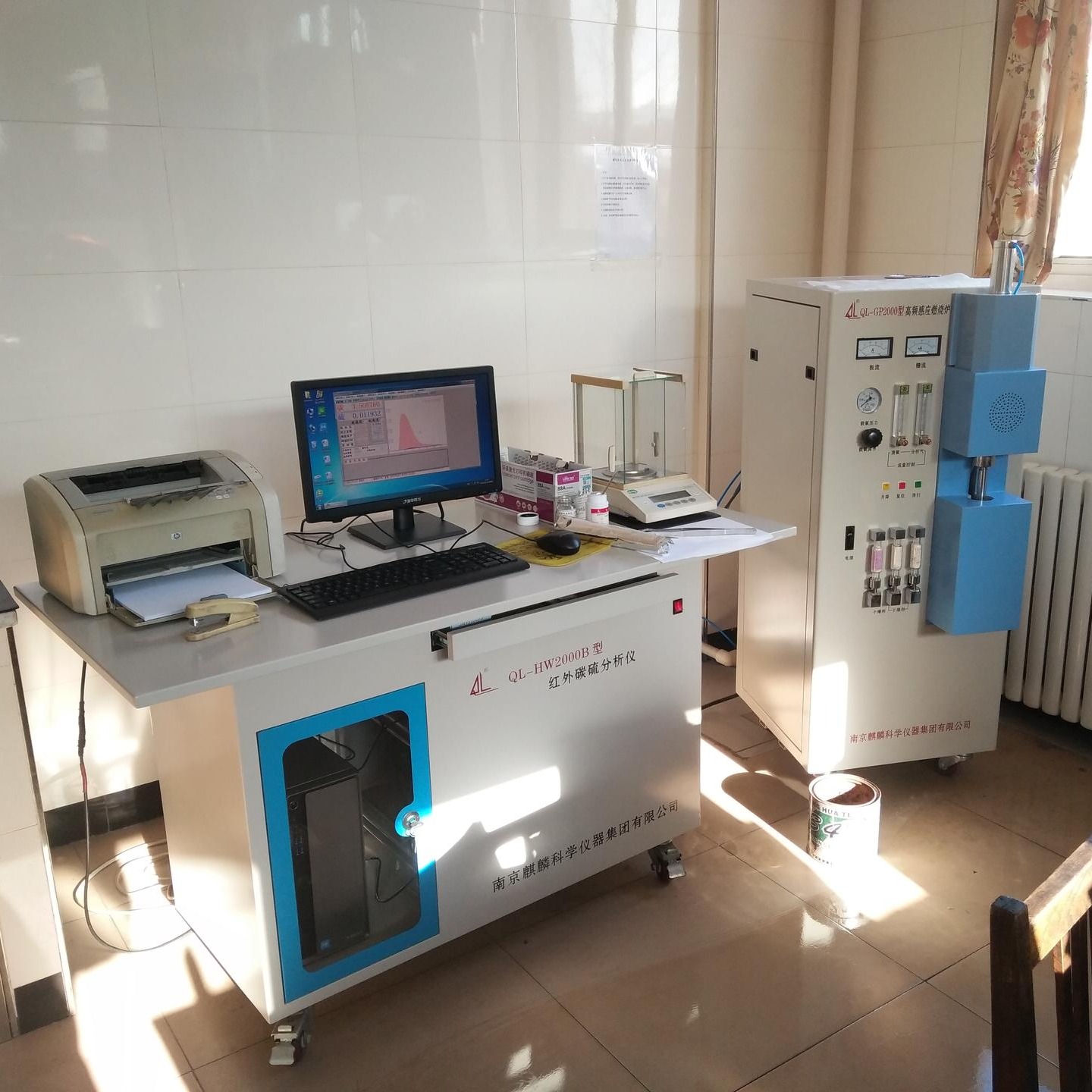南京麒麟厂家直销 高频红外碳硫分析仪 高频红外碳硫仪