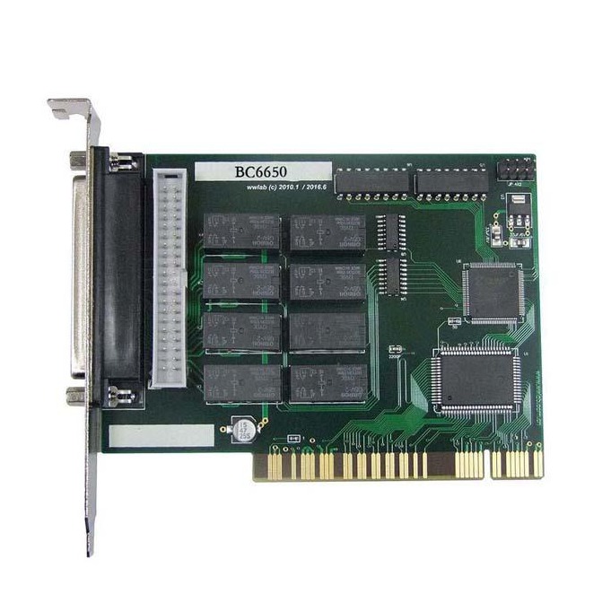 宝创源数据采集卡PCI总线io板BC6650 8路隔离输入