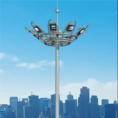 乾旭照明18米中高杆灯 20米升降中高杆灯 12米高杆道路照明灯 高杆灯生产厂家