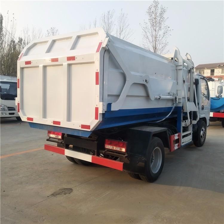 高性能桶装挂桶垃圾车 可以实地试车 恒达 挂桶垃圾车 挂桶垃圾车生产商