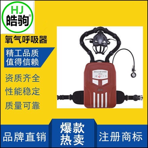 上海皓驹厂家 品牌FSR0108正压式氧气呼吸器 氧气呼吸器 HYZ4氧气呼吸器 呼吸器