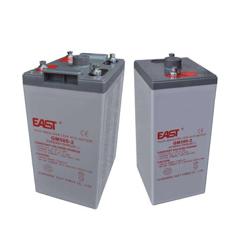 供应EAST易事特蓄电池GM300-2机房铅酸免维护储能应急电源2V300AH代理报价