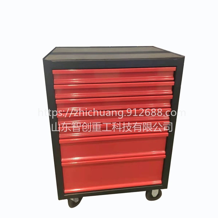 智创 ZC-061汽修工具柜 汽修车间维修零件工具车 移动装配工具置物架工具柜