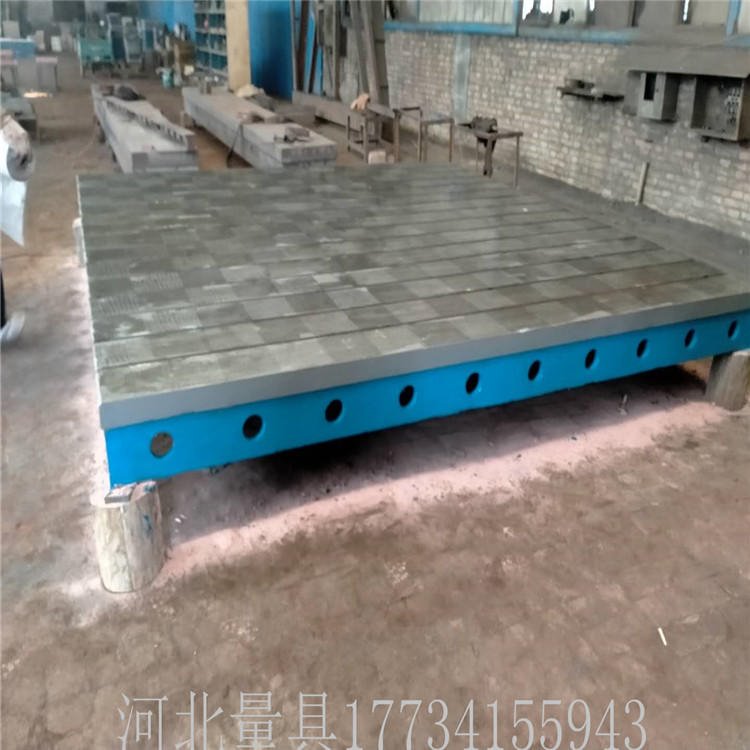 机械铸造厂家定制 30004000铸铁平台 2米3米5米焊接平台 大型拼装平台