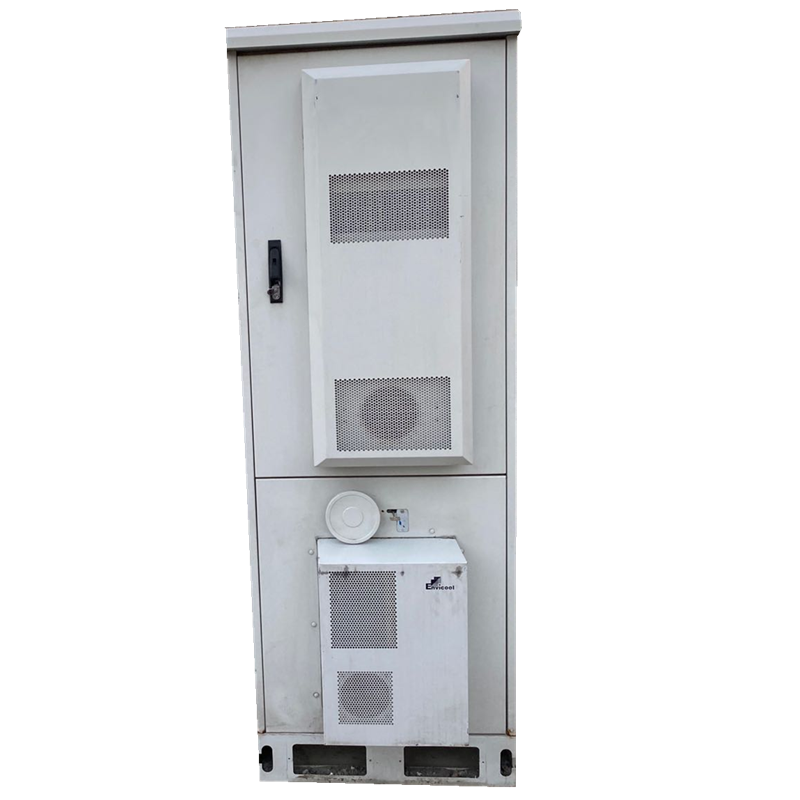 内蒙古室外一体化电源机柜配400A嵌入式系统现货 室外一体化电源机柜配置400A系统上下开门双空调