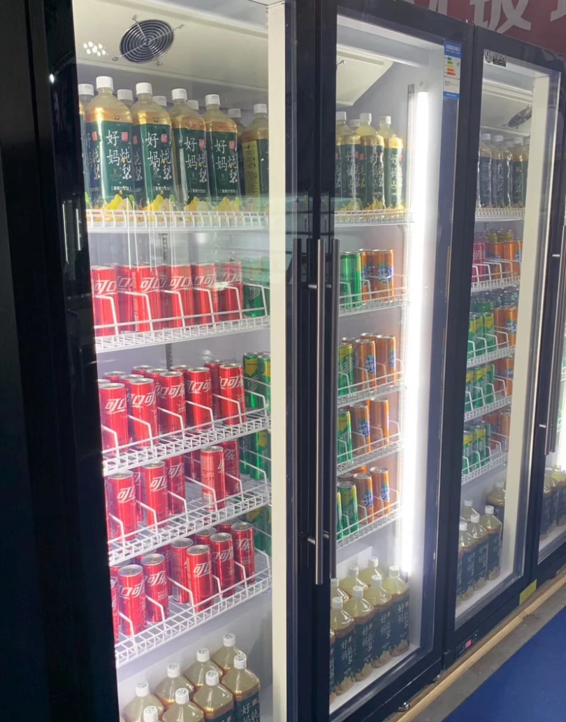 酒水饮料展示柜冷藏柜品牌商家立式饮料柜价格网红冰柜