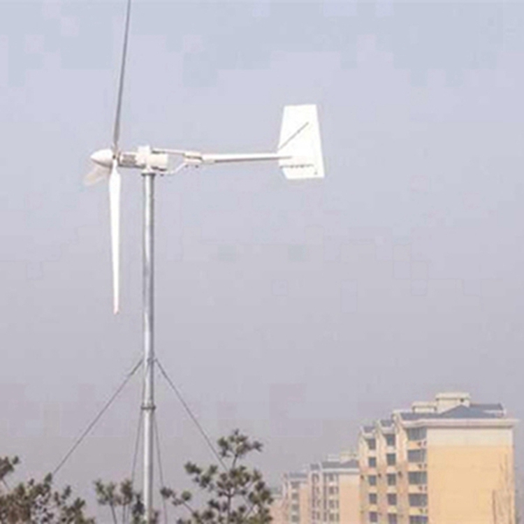 定边晟成  风力发电机组工作视频  30千瓦风力发电机