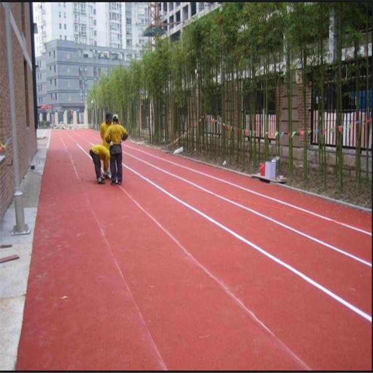 铜陵自结纹塑胶跑道,400米塑胶跑道地面,可定制尺寸规格,