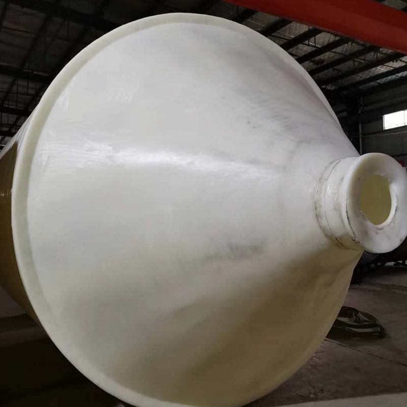 绿明辉耐酸碱滚塑成型30吨 石英砂PE储罐