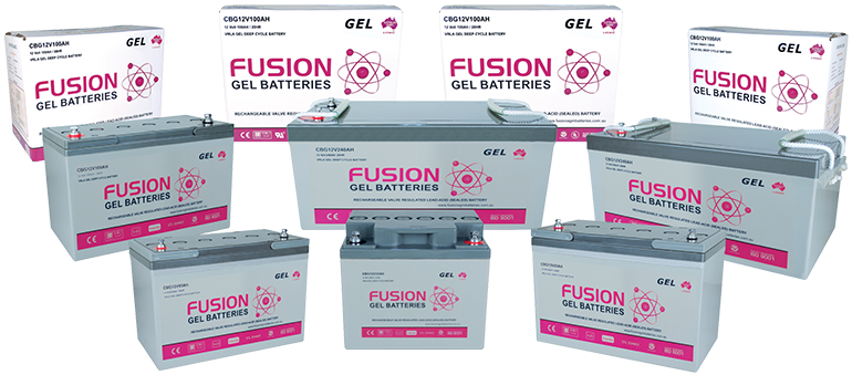 澳大利亚进口Fusion蓄电池CBC12V250AH报价可定制