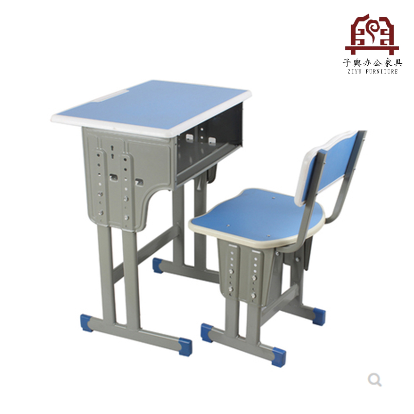 上海补习班课桌椅双人课桌椅培训机构课桌椅厂家直销子舆家具图片