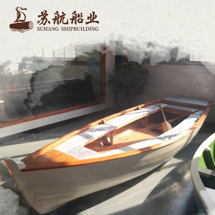 苏航出售景区手划船 户外观光木船 旅游休闲手划船图片