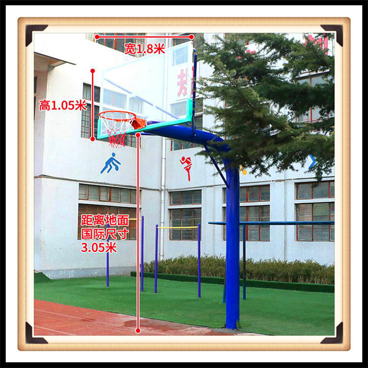 安徽淮北,可投篮篮球架,移动篮球架,户外篮球架工厂