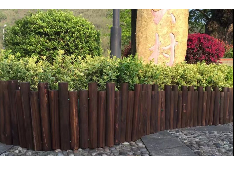 辽源市西安竹篱笆绿化围栏江源竹子护栏pvc塑钢护栏