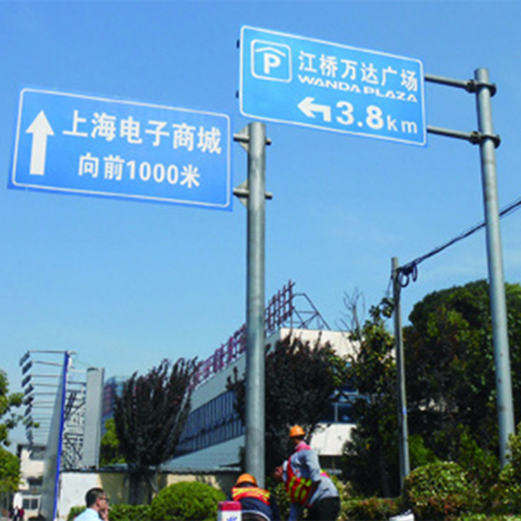 交通标志杆 道路标识杆 道路F型标志杆 祥路交通设施