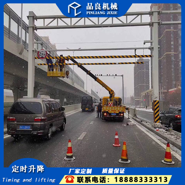 浙江台州 液压升降限高架 监控限高架 大型龙门架